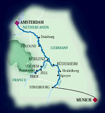 Rhine-Moselle
Itinerary